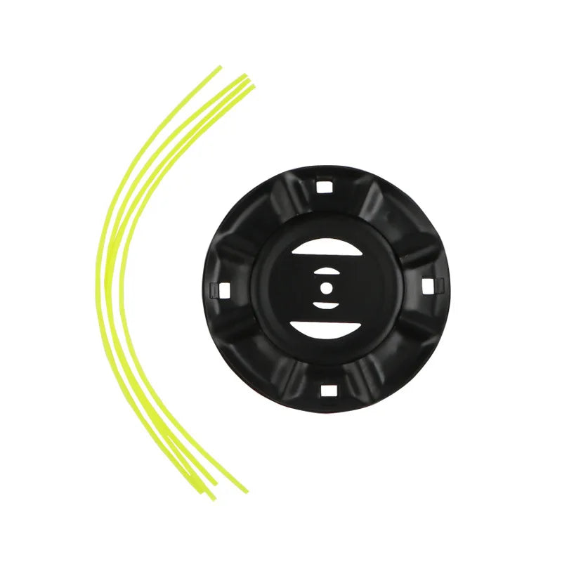 4-Line Steel Grass Trimmer Head – Universal Brushcutter Replacement