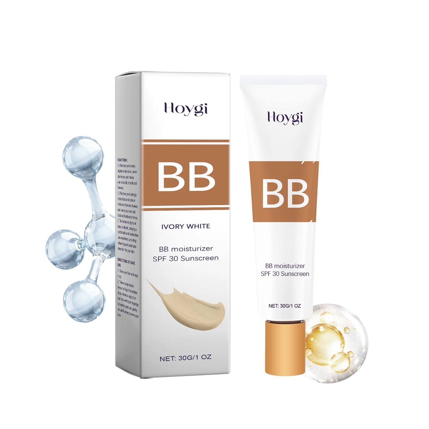 SPF 30 BB Cream – Oil-Free, Full Coverage & Moisturizing Tint