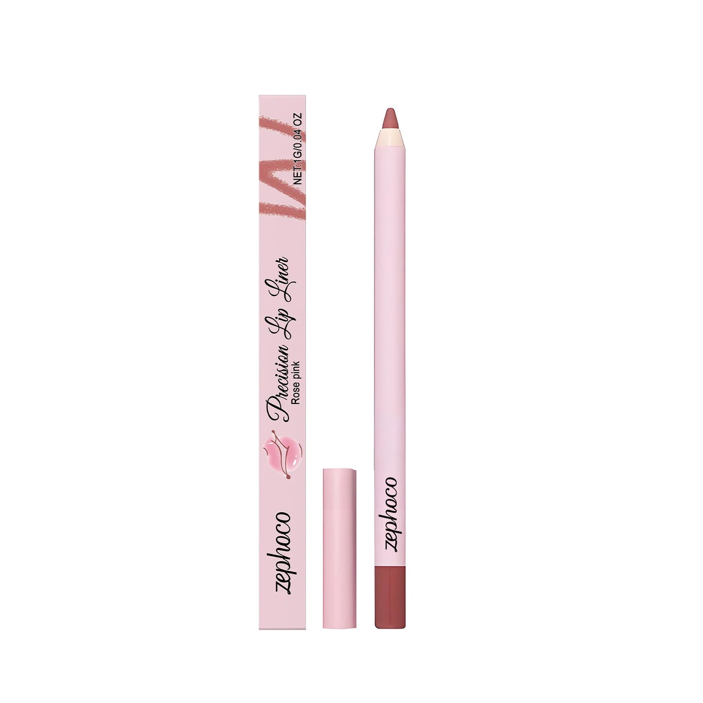 Zephoco Waterproof High Pigment Lip Liner Pencil | Long-Lasting