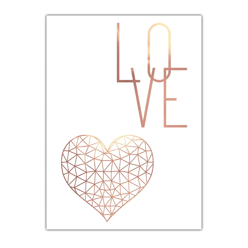 Nordic Love Heart Canvas Wall Art | Minimalist Couples Decor Canvas Wall Art Peaceful Pleasures Health and Wellness 04 50x70cm NoFrame China Mainland