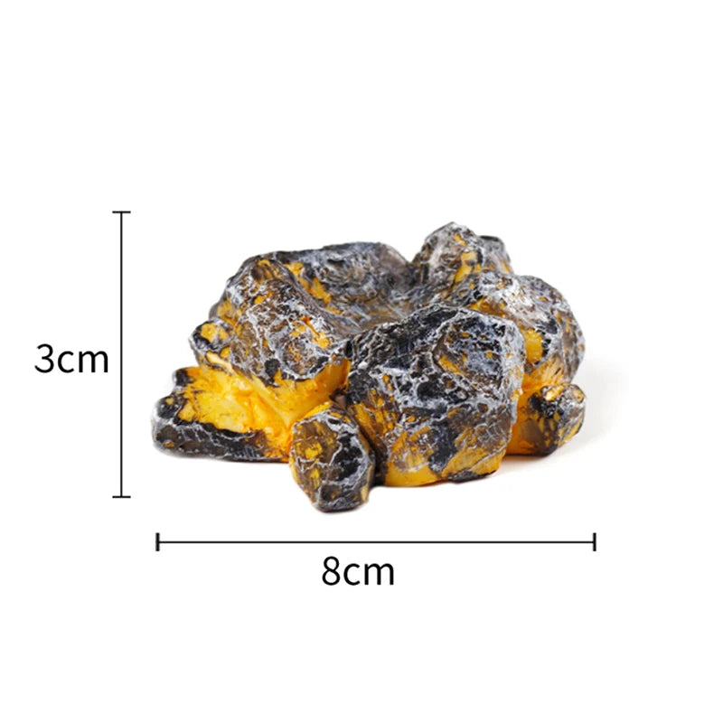 Crystal Lava Dragon Egg Resin Sculpture | Fantasy Collectible