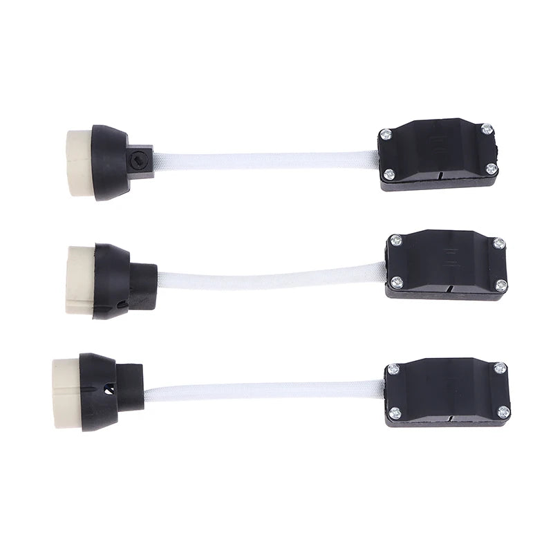 5Pcs/Pack GU10 Lamp Holder With Terminal Box Socket 2A 250V Ceramic Lamp Base Connector For LED Light Halogen Bulbs Downlights Peaceful Pleasures Health and Wellness