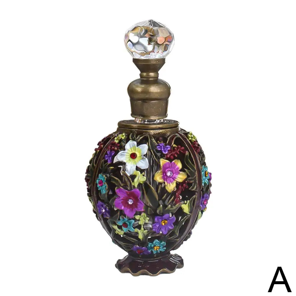 Crystal Vintage Refillable Perfume Atomizer Bottle 5–25ml