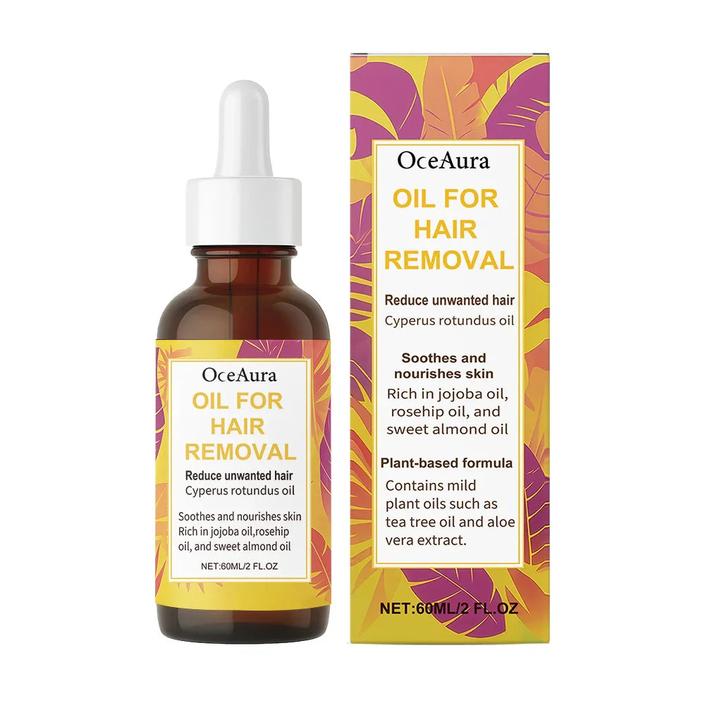 OceAura 60ml Cyperus Rotundus Hair Inhibitor Moisturizing Serum