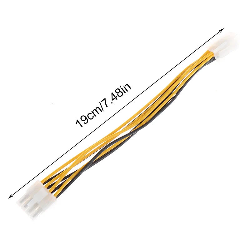 4-Pin to 8-Pin CPU Power Adapter Cable | ATX to EPS 12V