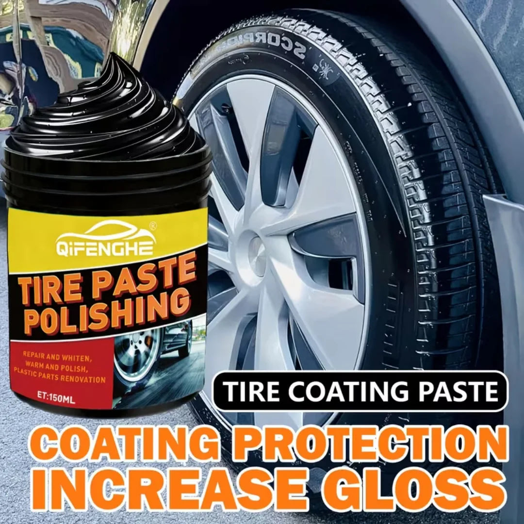 150ml Tire Blackening Paste – Tire Shine & Plastic Restorer