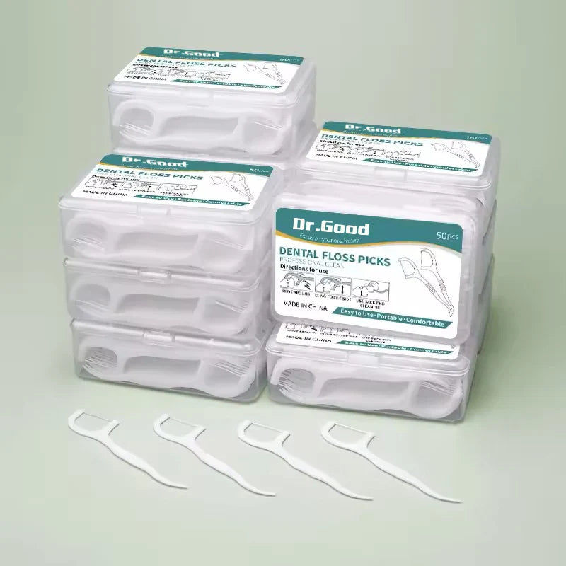 Dental Floss Picks Bulk Pack – 50 to 1000 Floss Sticks