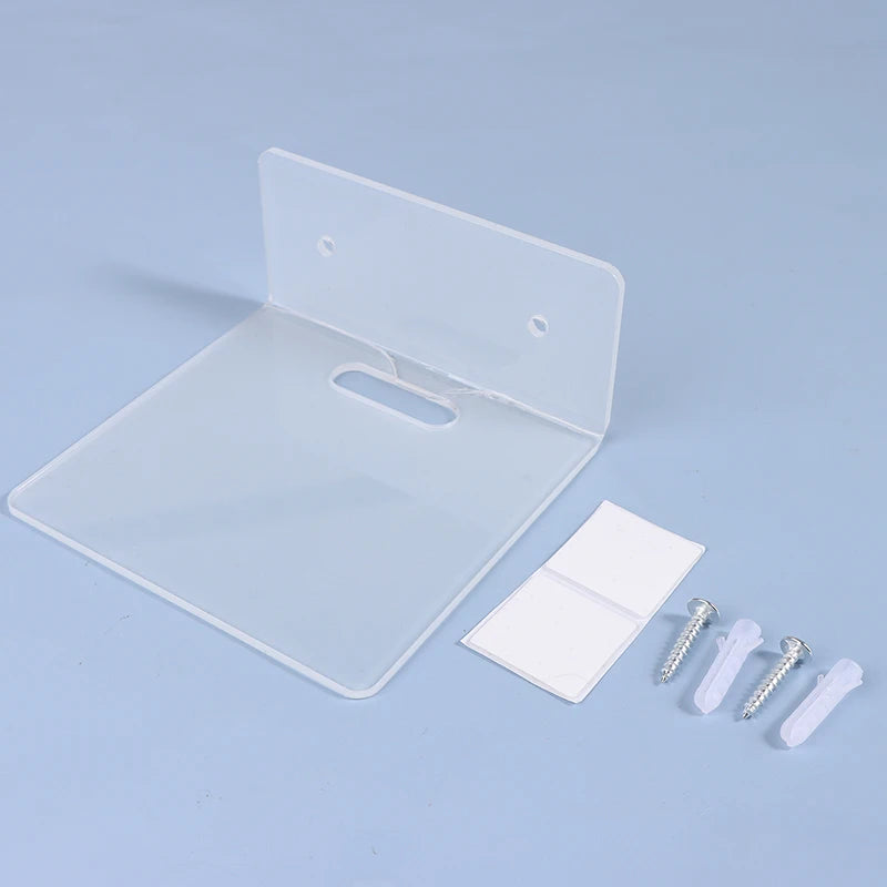 Clear Acrylic Floating Wall Shelf | Small Display Ledge