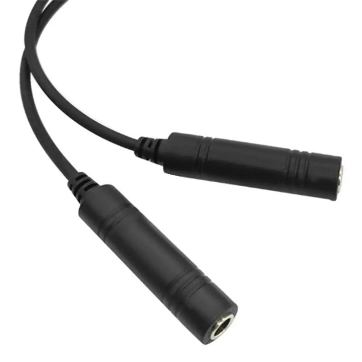 Aviation Headset Adapter – Dual Plug to U174/U Converter Cable Peaceful Pleasures Health and Wellness