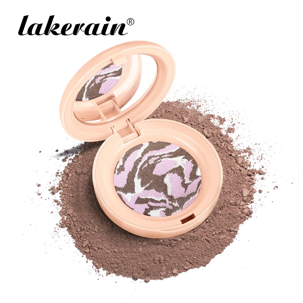Matte Baked Color Correcting Foundation Bronzer Pressed Powder Compact Long Lasting Oil Control Loose Setting Powder Foundation Peaceful Pleasures Health and Wellness 04 Medium