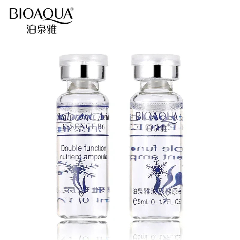 BIOAQUA Hyaluronic Acid Serum Set – 10 x 5ml Vitamin Ampoules