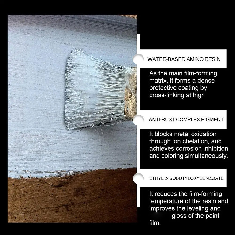 Anti Rust Paint Rust Converter Paint Anti Rust Paint For House Automotive Steel Tile Renovation Waterproof, Sun&Wear-resistant Peaceful Pleasures Health and Wellness