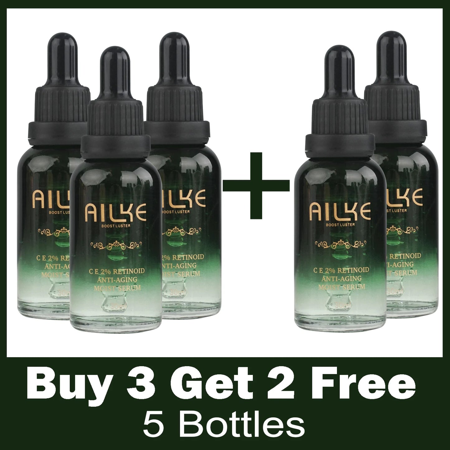 AILKE Retinol Face Serum | Brightening, Firming & Dark Spots
