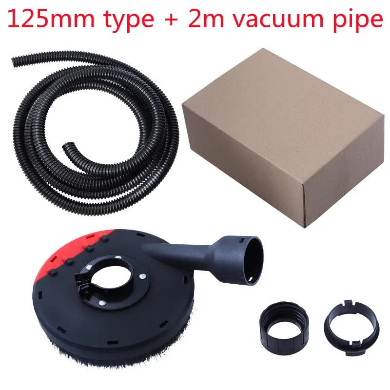 Angle Grinder Dust Shroud 100/125mm with Bristles & Vacuum Port Peaceful Pleasures Health and Wellness Model 125 sets