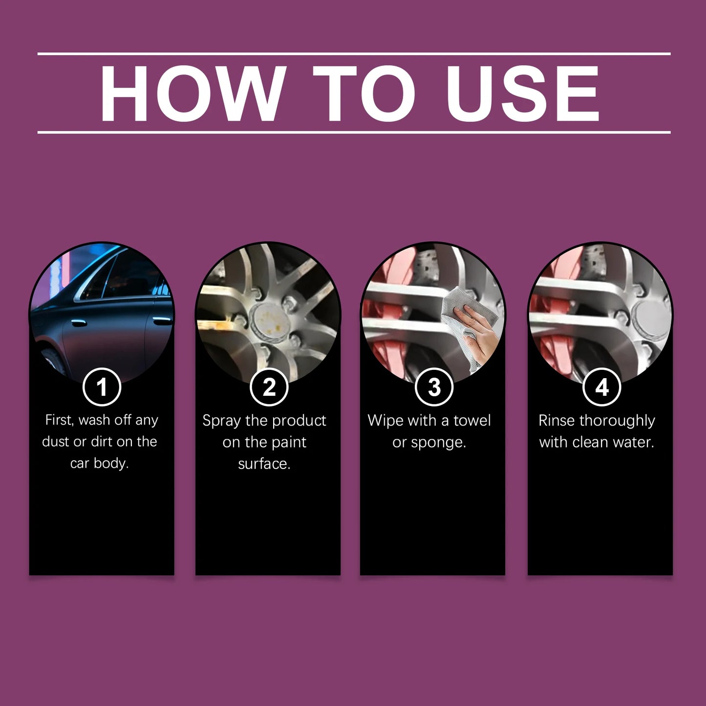 Car Rust Remover Spray | Anti-Corrosion Metal Cleaner 100ml