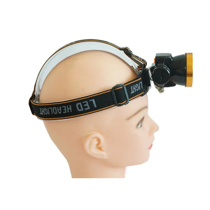 SHINEKNOT LED Mining Headlamp – Rechargeable & Waterproof