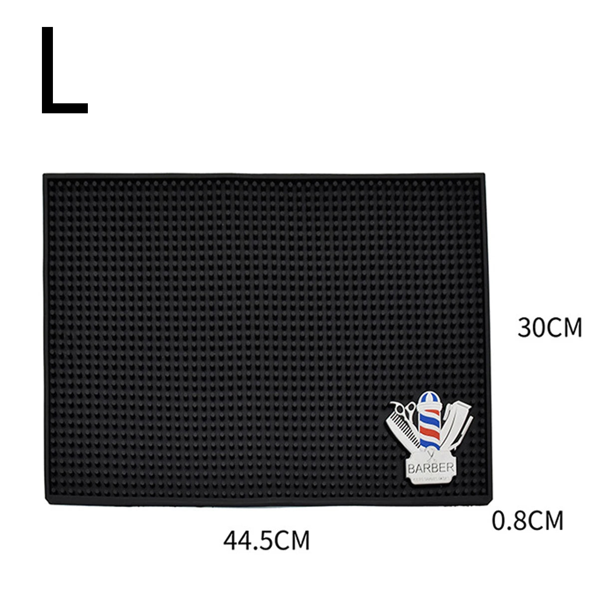 Barbershop Silicone Non-slip Station Mat Hairdressing Scissor Tool Storage Display Pad Professional Salon Bar Accessory Supplies Peaceful Pleasures Health and Wellness L