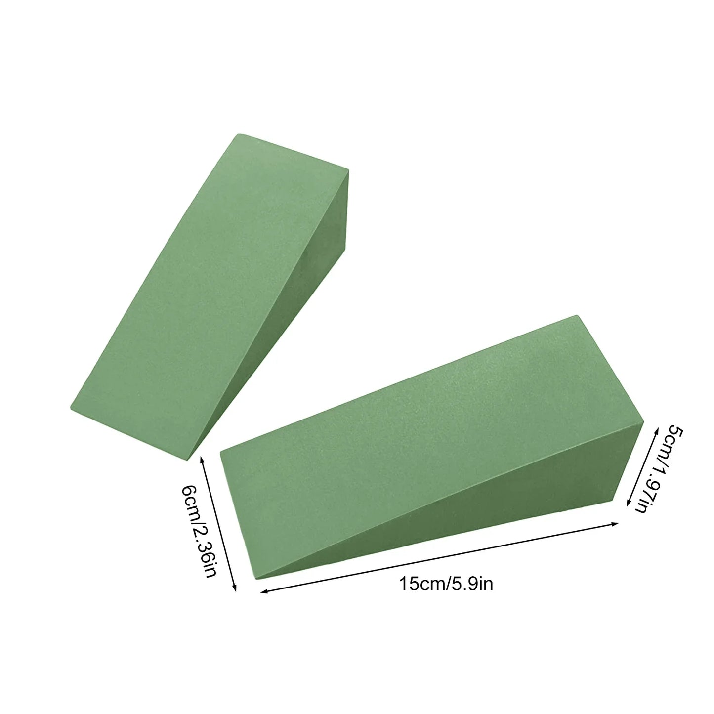 EVA Foam Yoga Wedge Blocks – Squat Slant Board Pair