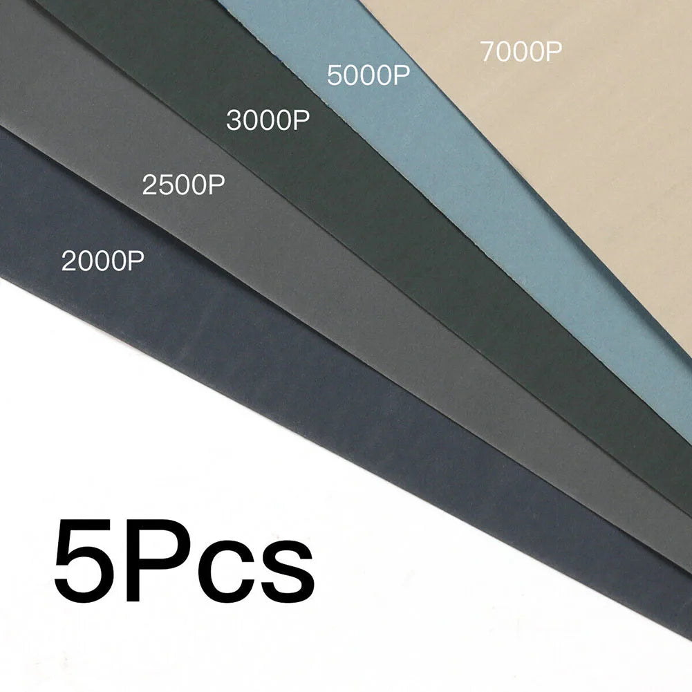 WET DRY SANDPAPER Sand Paper 2500 3000 5000 7000 Mixed Grits