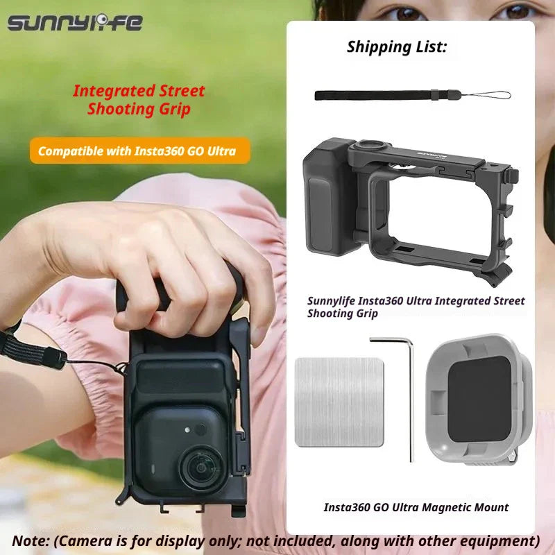 Sunnylife Street Photography Grip for Insta360 GO Ultra