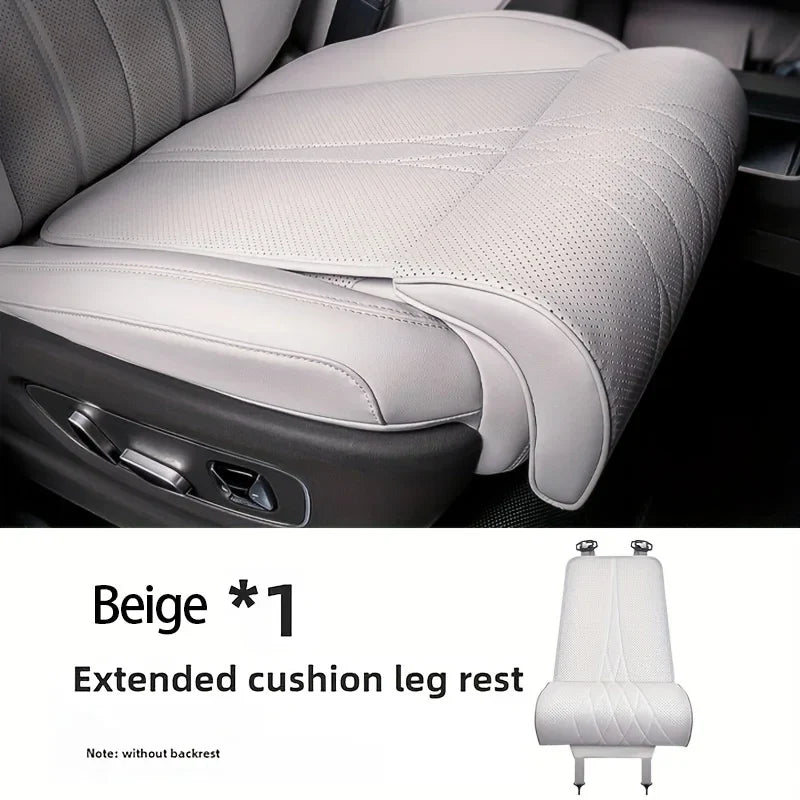 Napa Leather Car Seat Extender Cushion – Leg Support