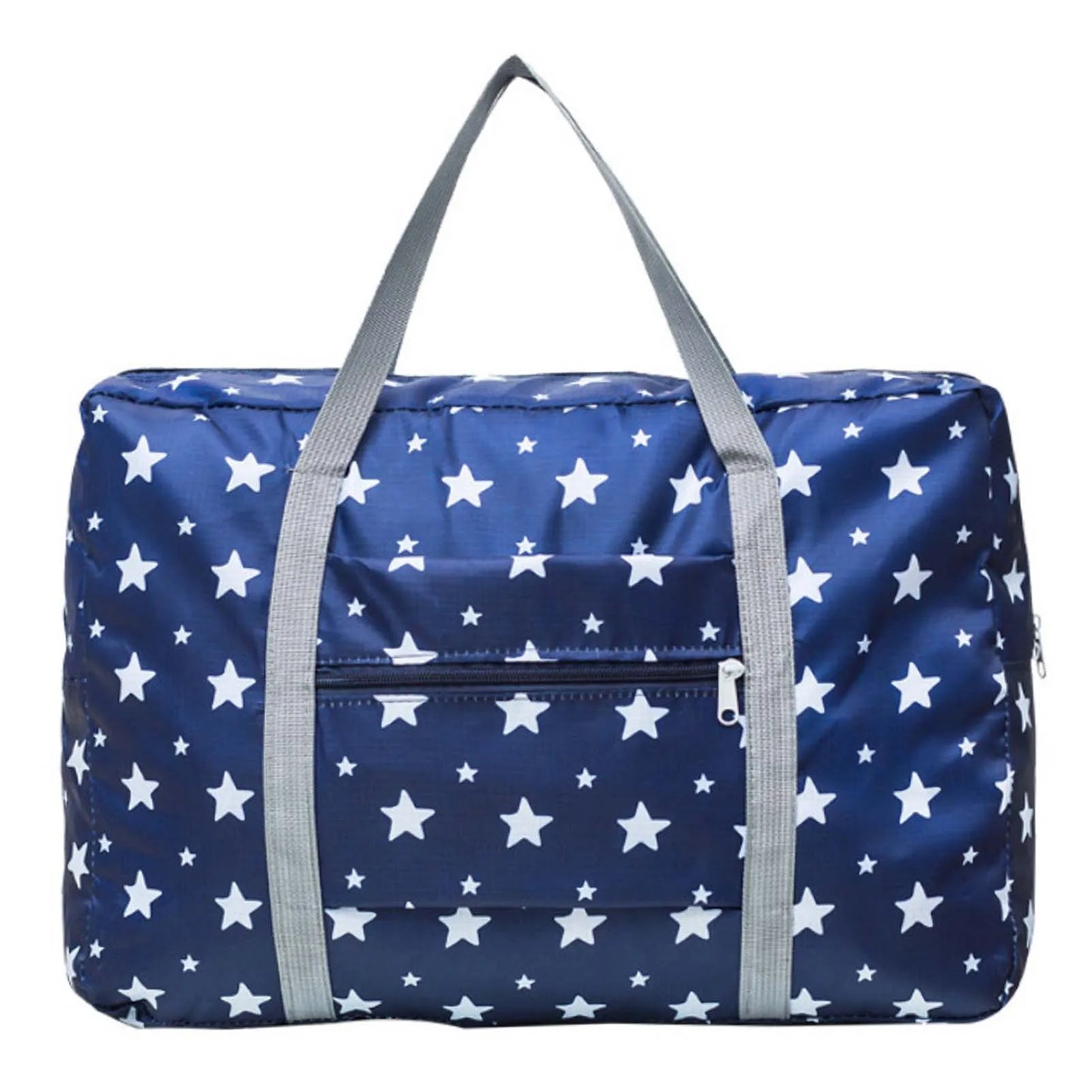 Foldable Travel Duffel Bag Portable Weekender Overnight Carry on Bag for Waterproof Luggage Organizer Floral Print Travel Tote Peaceful Pleasures Health and Wellness Sky Full Of Stars