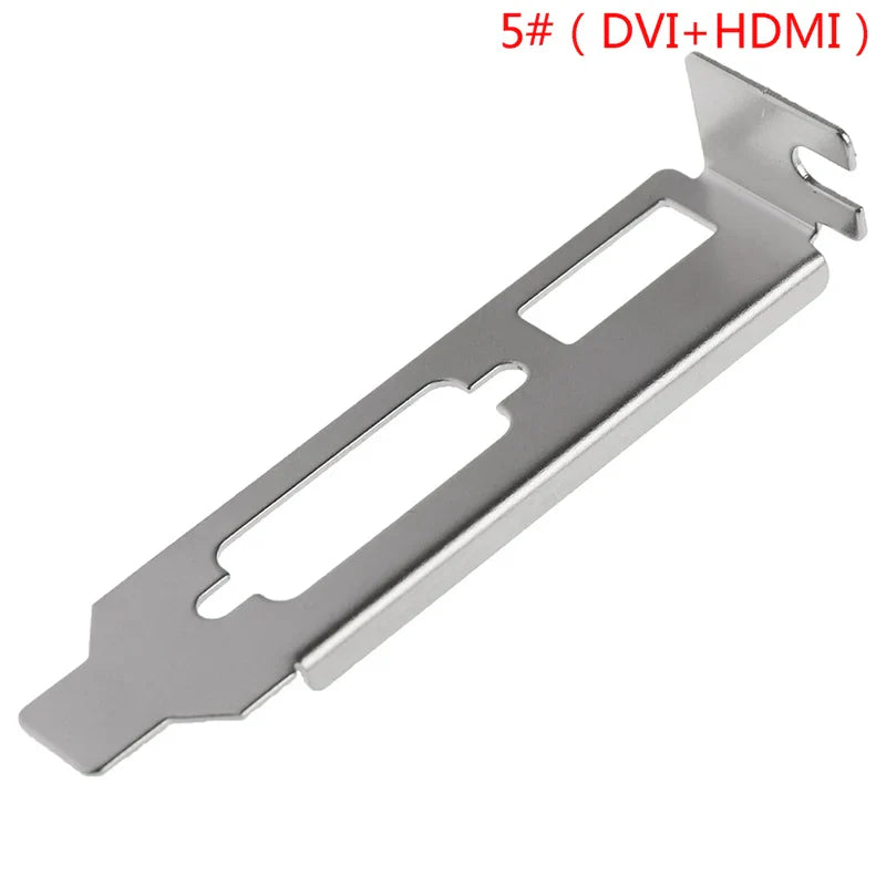 Low Profile Bracket Adapter DVI HDMI VGA – Half-Height GPU