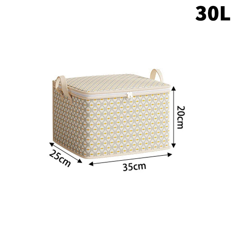 Extra Large Under Bed Storage Bag | Zippered Bedding Organizer