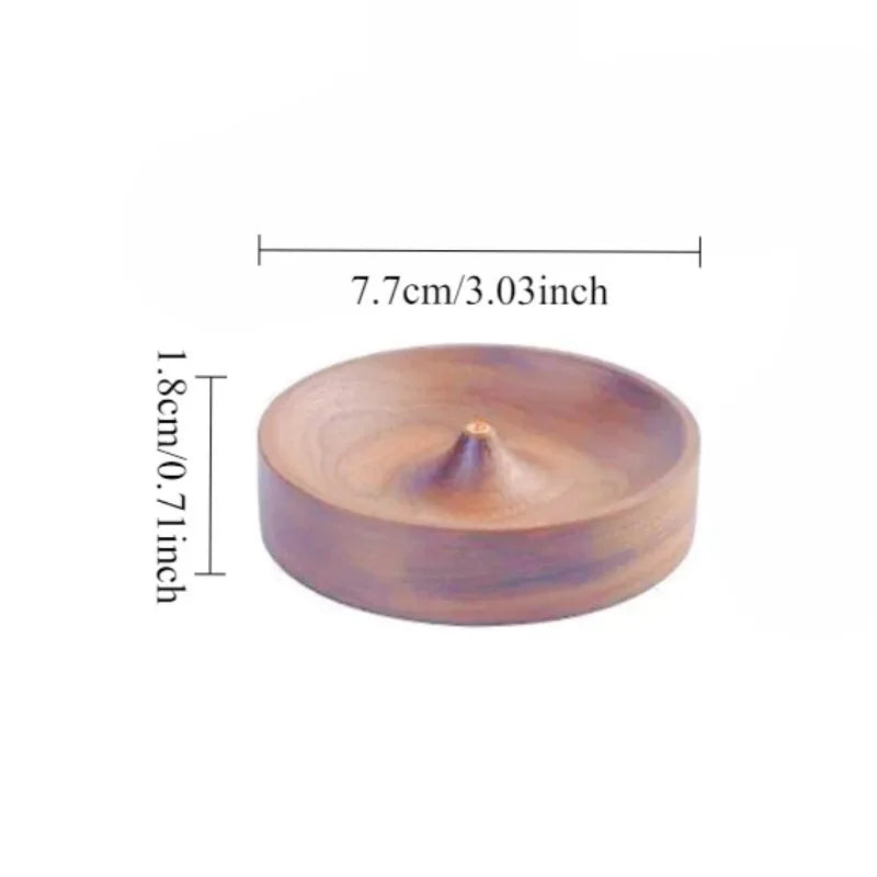 Solid Wood Incense Burner Tray | Handmade Agarwood Holder