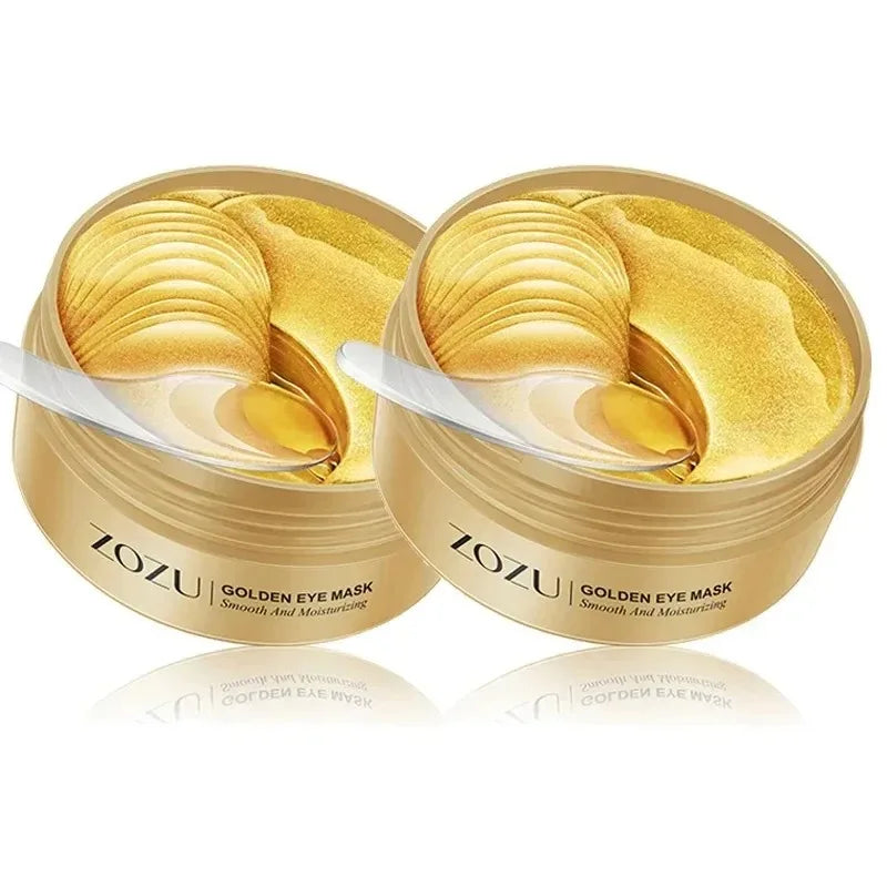 120-Pack Avocado Gold Collagen Eye Masks – Firm & Hydrate