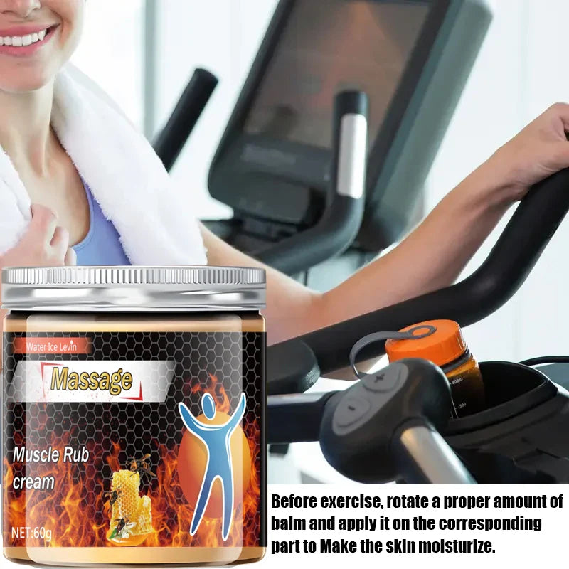 Bee Venom Muscle Rub Moisturizing Massage Cream 60g