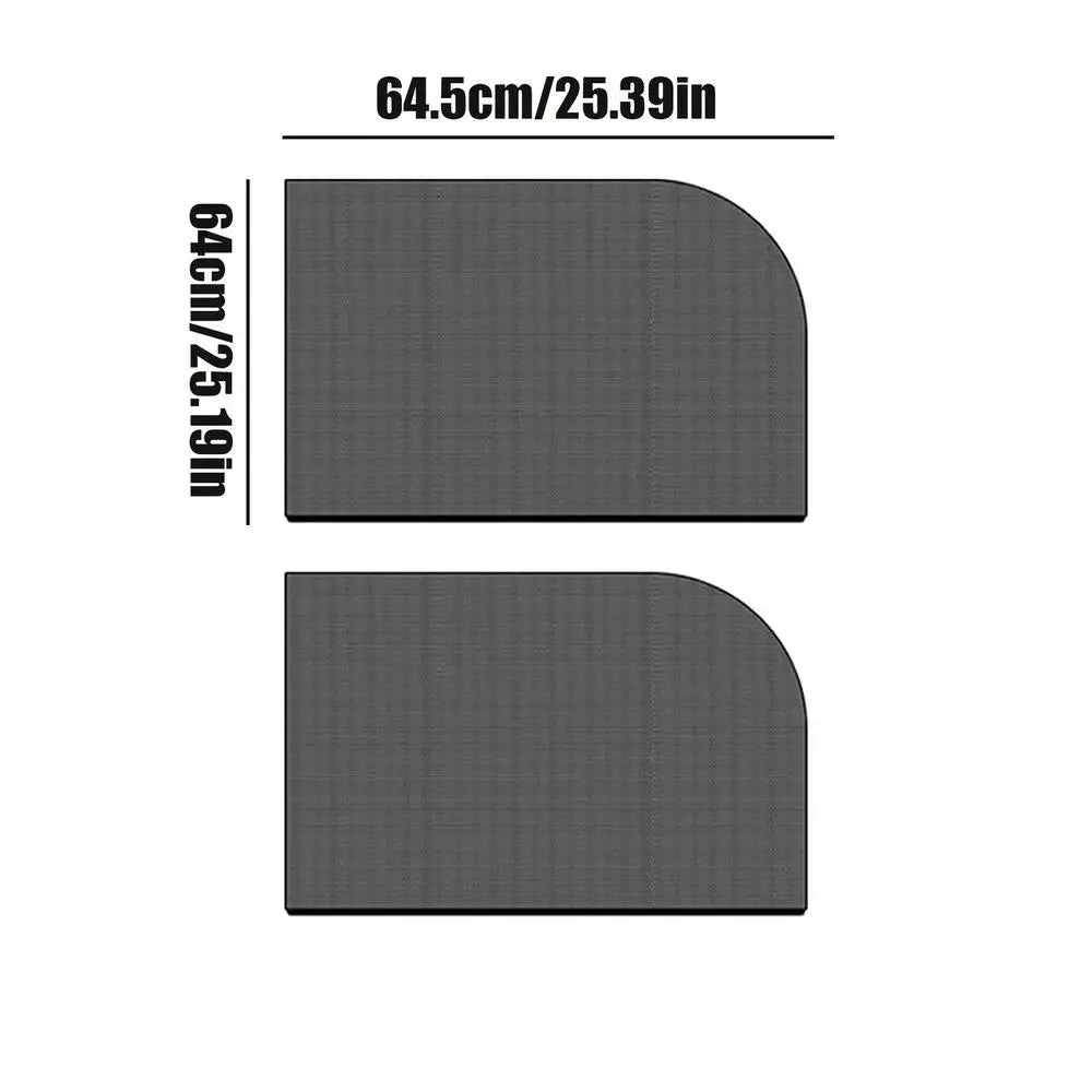 2-Pack Car Side Window Sunshade | UV Block & Heat Shield