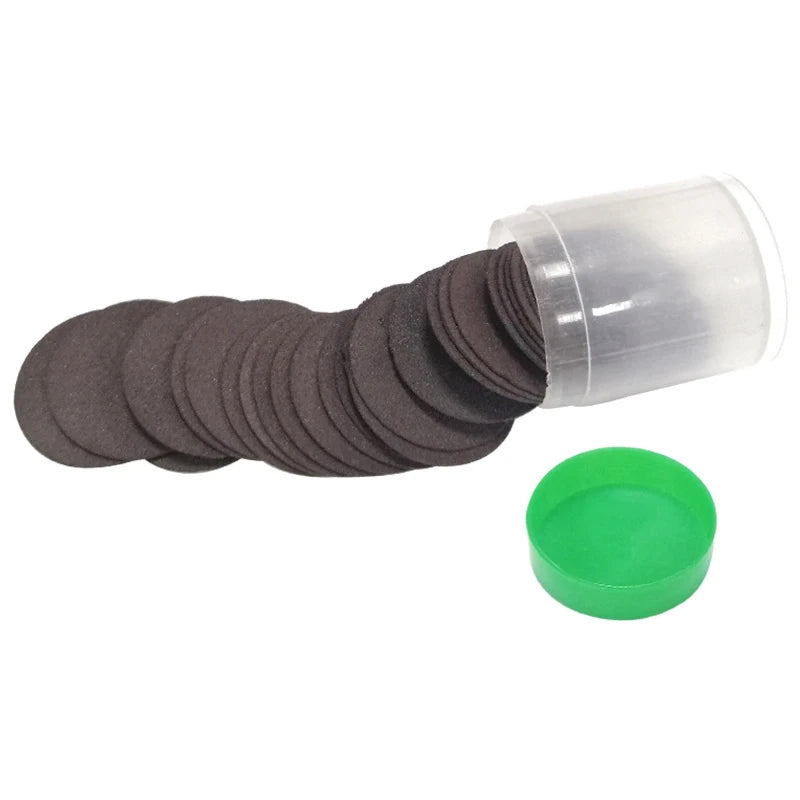 36-Piece 24mm Rotary Cutting Discs – Dremel Abrasive Wheels Rotary Cutting Discs Peaceful Pleasures Health and Wellness brown