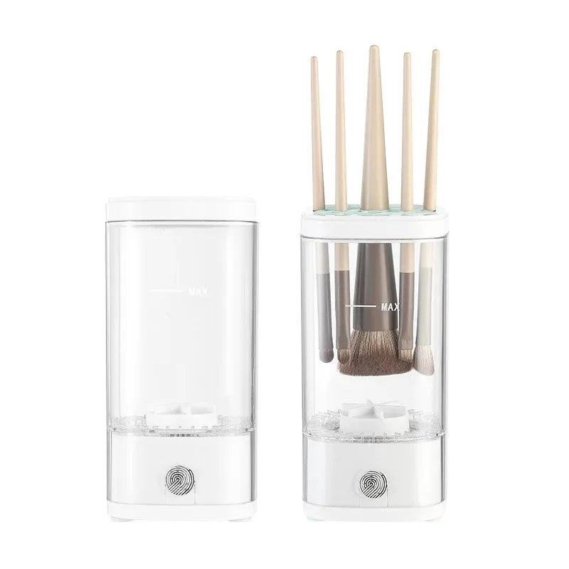 Electric Makeup Brush Cleaner Machine with Storage Case