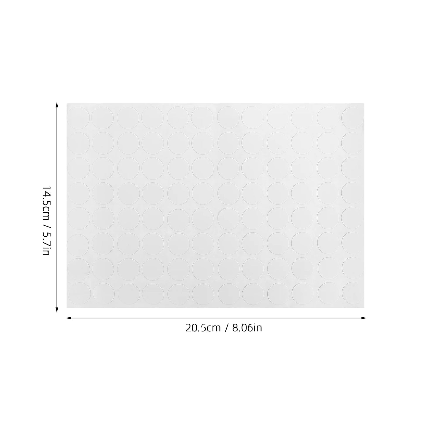 96pcs Screw Hole Cover Waterproof Screw Hole Covers Furniture Cap Screw Adhesive Sticker Waterproof Anti Skid Applied Stickers Peaceful Pleasures Health and Wellness