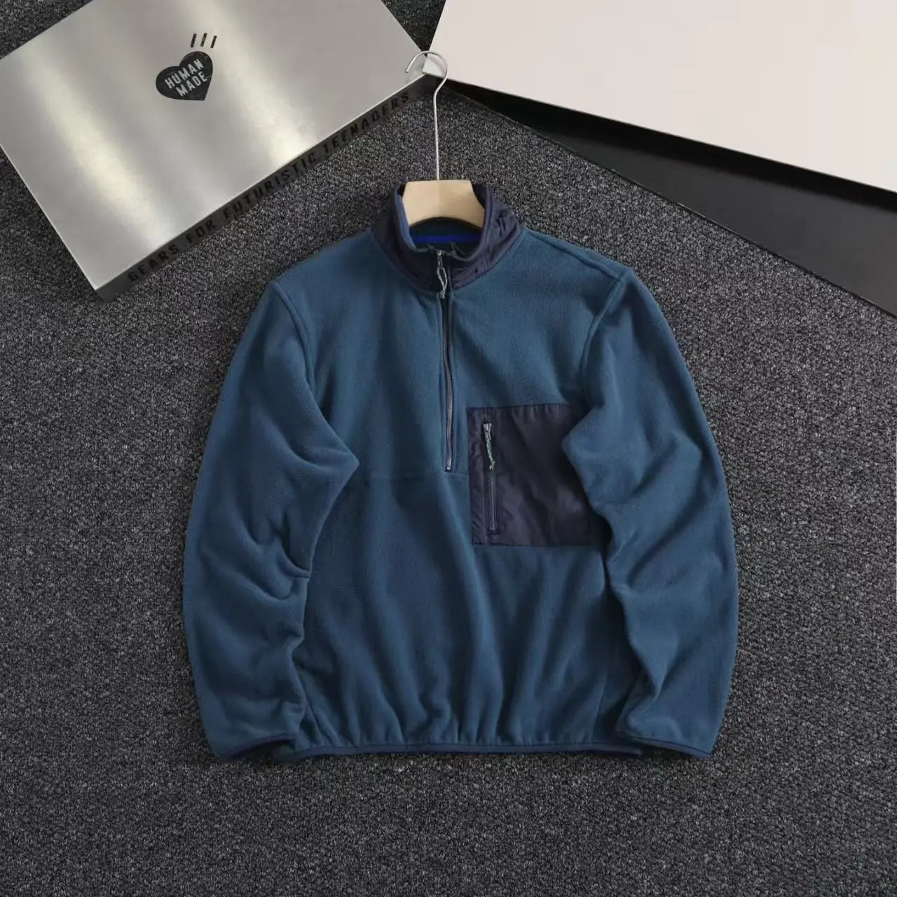 Couples Matching Half-Zip Fleece Pullover Sweatshirt | S–XL