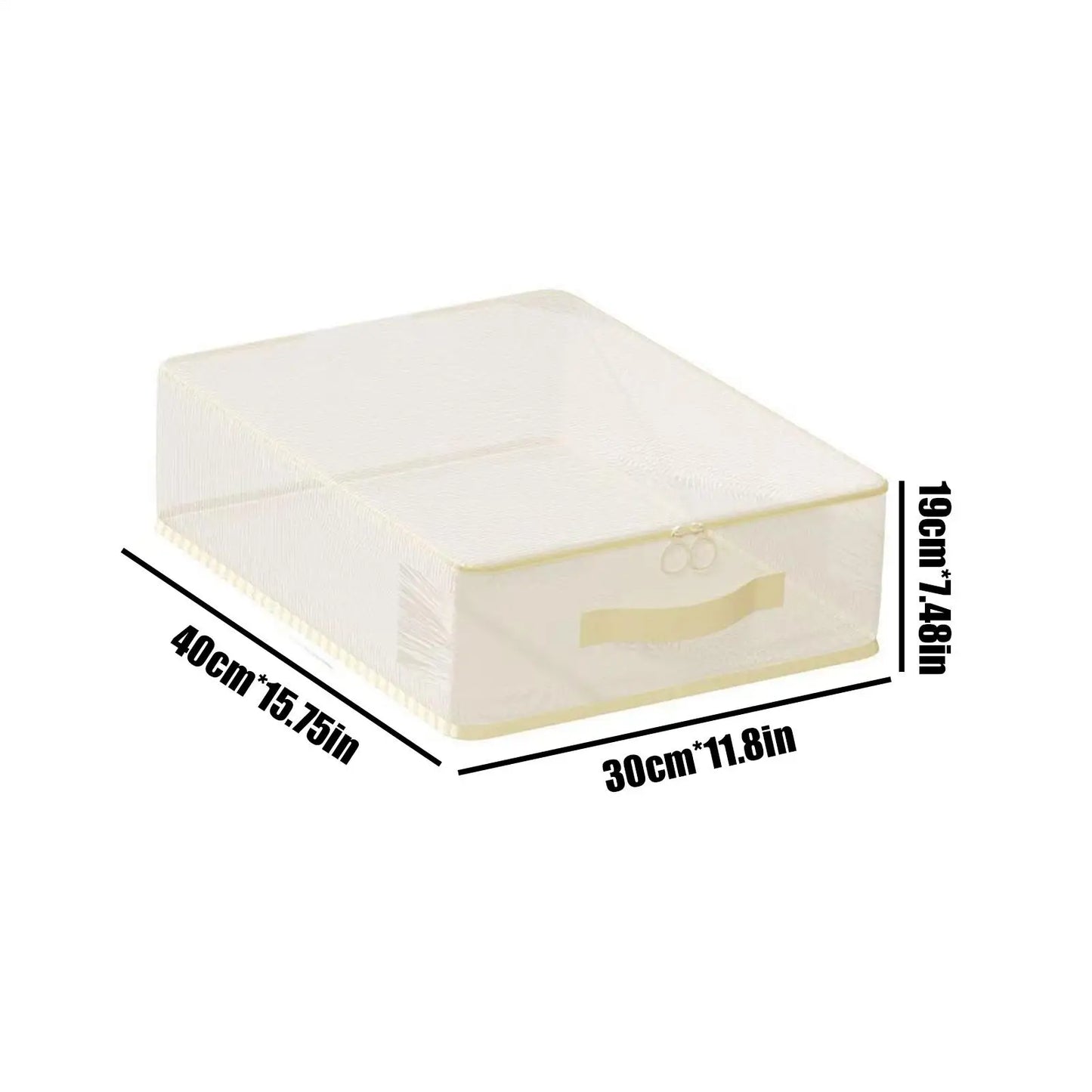 5-Piece Clear Wardrobe Organizer Bags with Handles | Dustproof Closet Storage Bags Peaceful Pleasures Health and Wellness