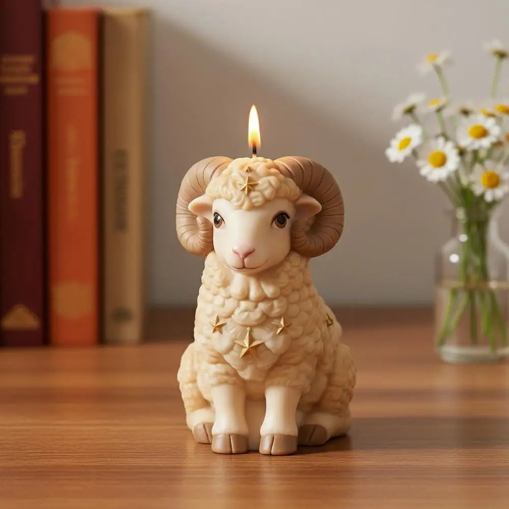 3D Lamb Silicone Mold – DIY Candle, Soap, Resin & Wax Craft