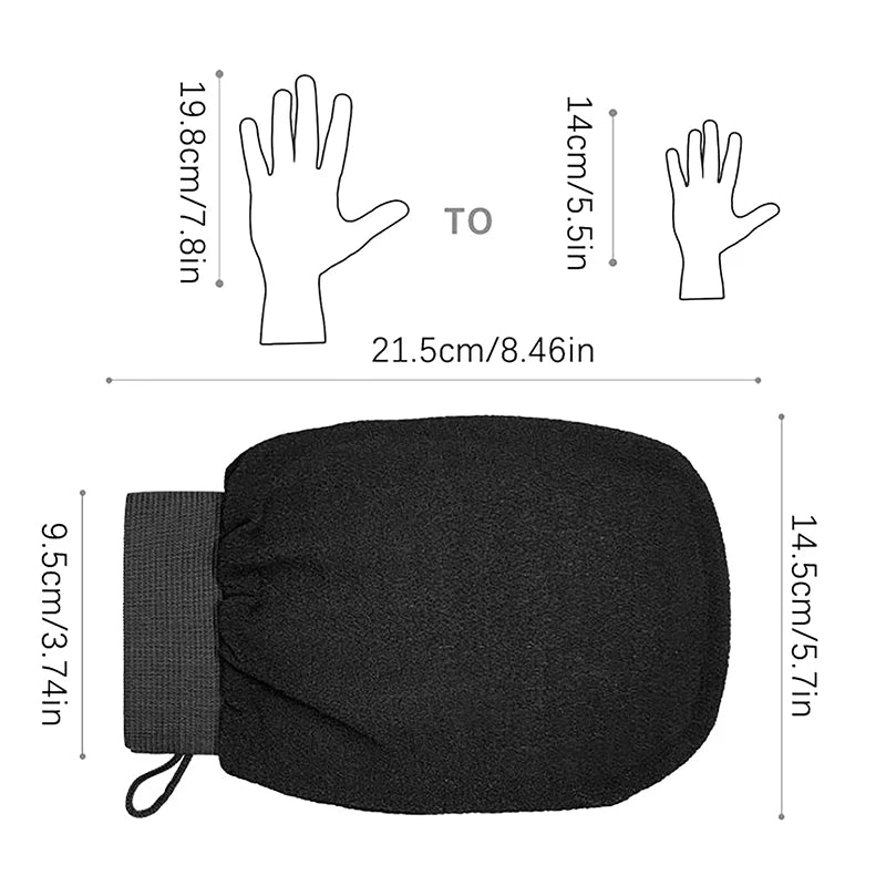 Moroccan Hammam Kessa Exfoliating Bath Glove | Body Scrub Mitt