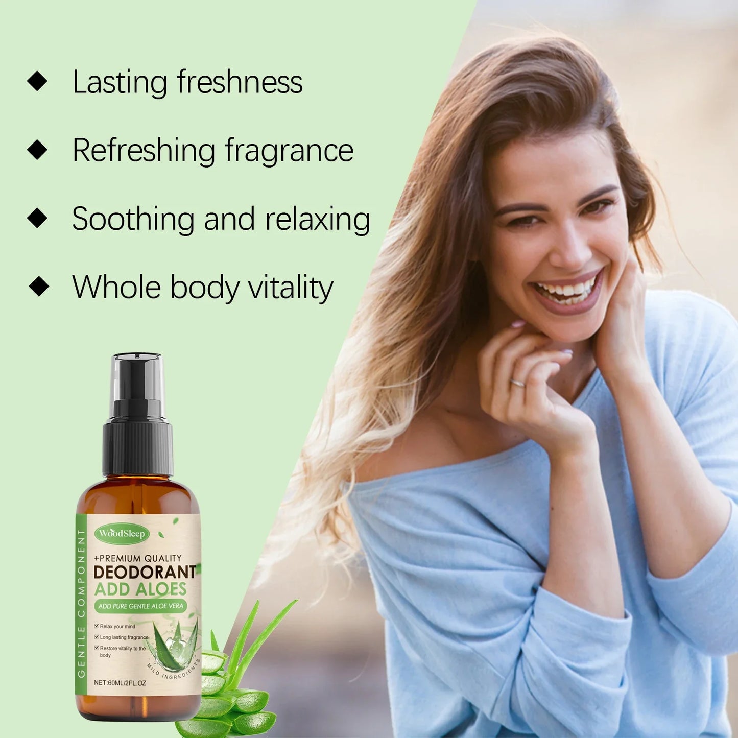 Aloe Magnesium Oil Spray – Relaxation & Deep Skin Moisture 60ml