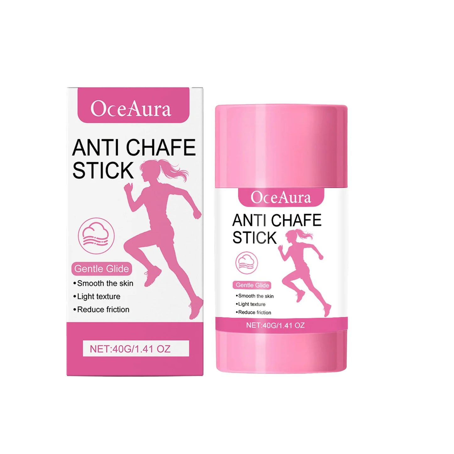 OceAura Anti-Chafe Stick | Moisturizing Skin Friction Shield 40g