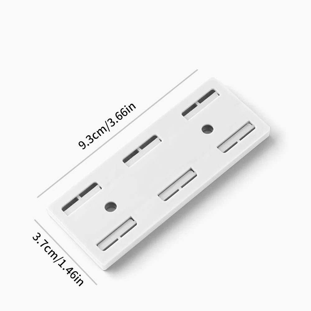 Self-Adhesive Power Strip Holder Wall Mount | Punch-Free
