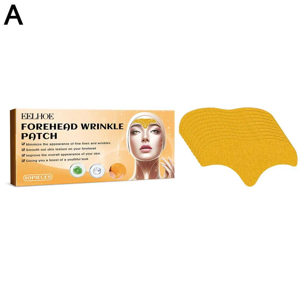 10-Pack Anti-Wrinkle Collagen Firming Patches | Forehead & Eye