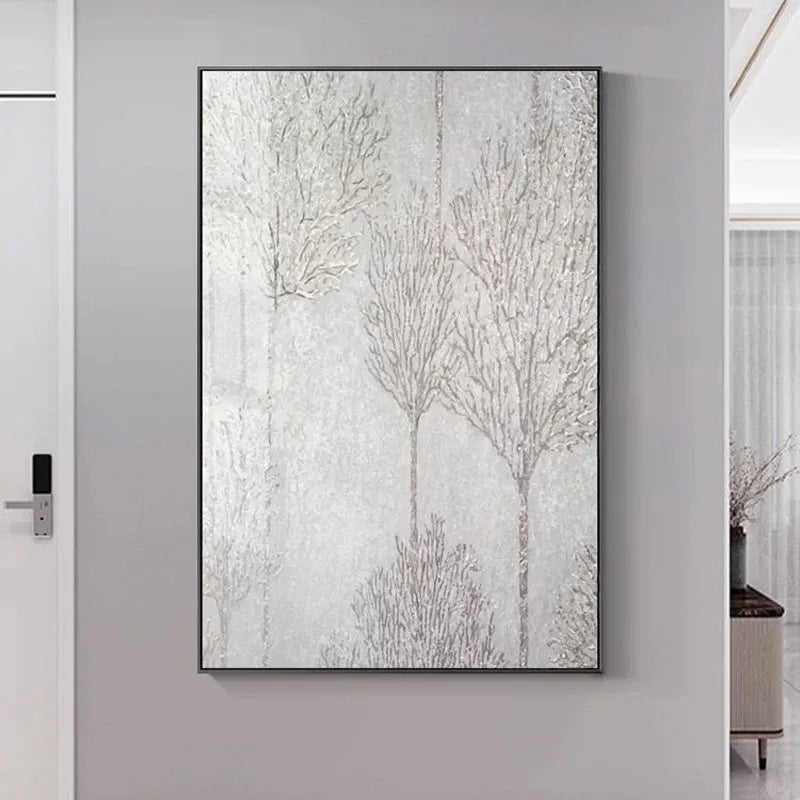 Luxury Abstract Modern Minimalist Style Living Room Sofa Background Wall Bedroom Decoration Hangmade OilPainting Hanging Picture Peaceful Pleasures Health and Wellness