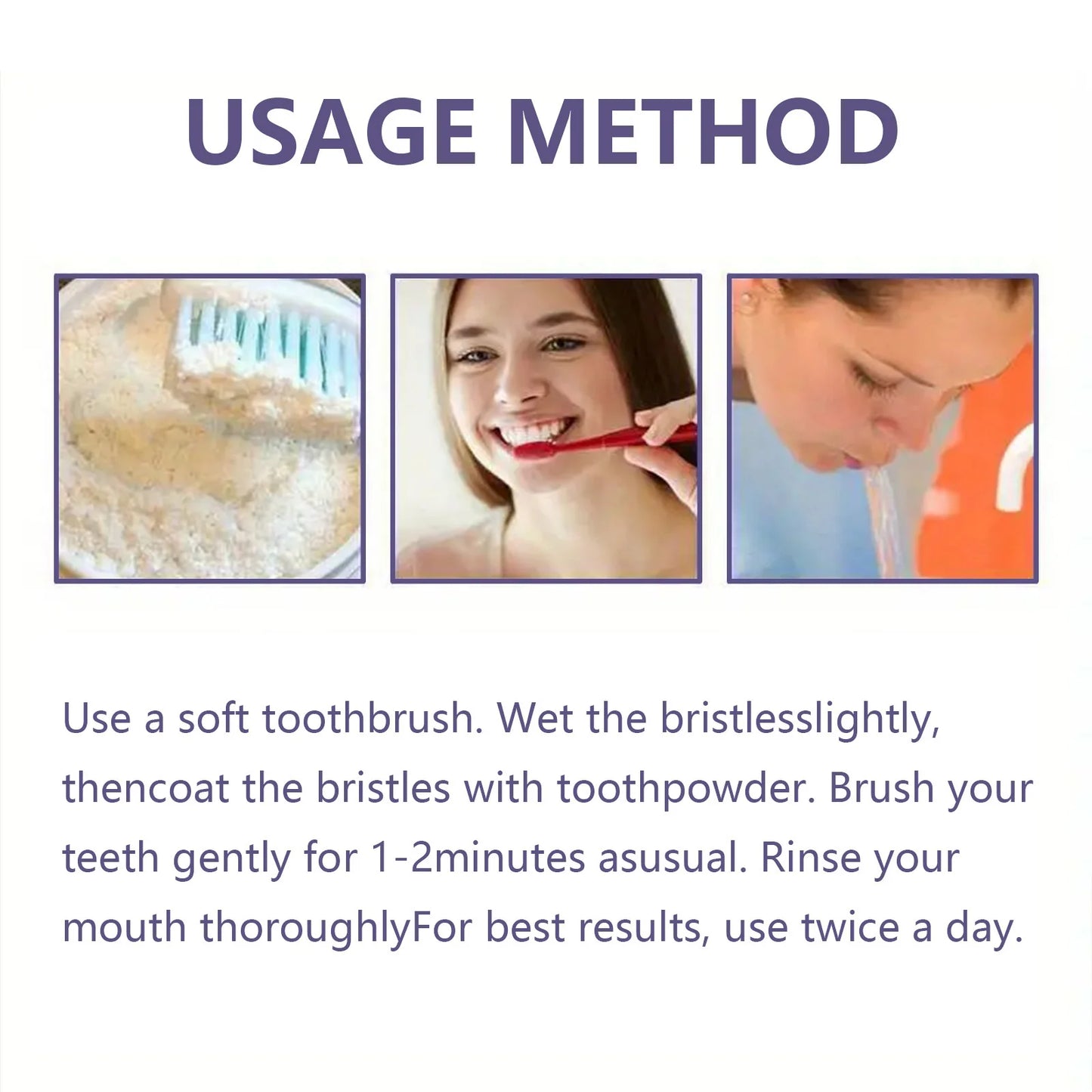 Pearl Tooth Powder – Fresh Breath & Stain Removing | 50g