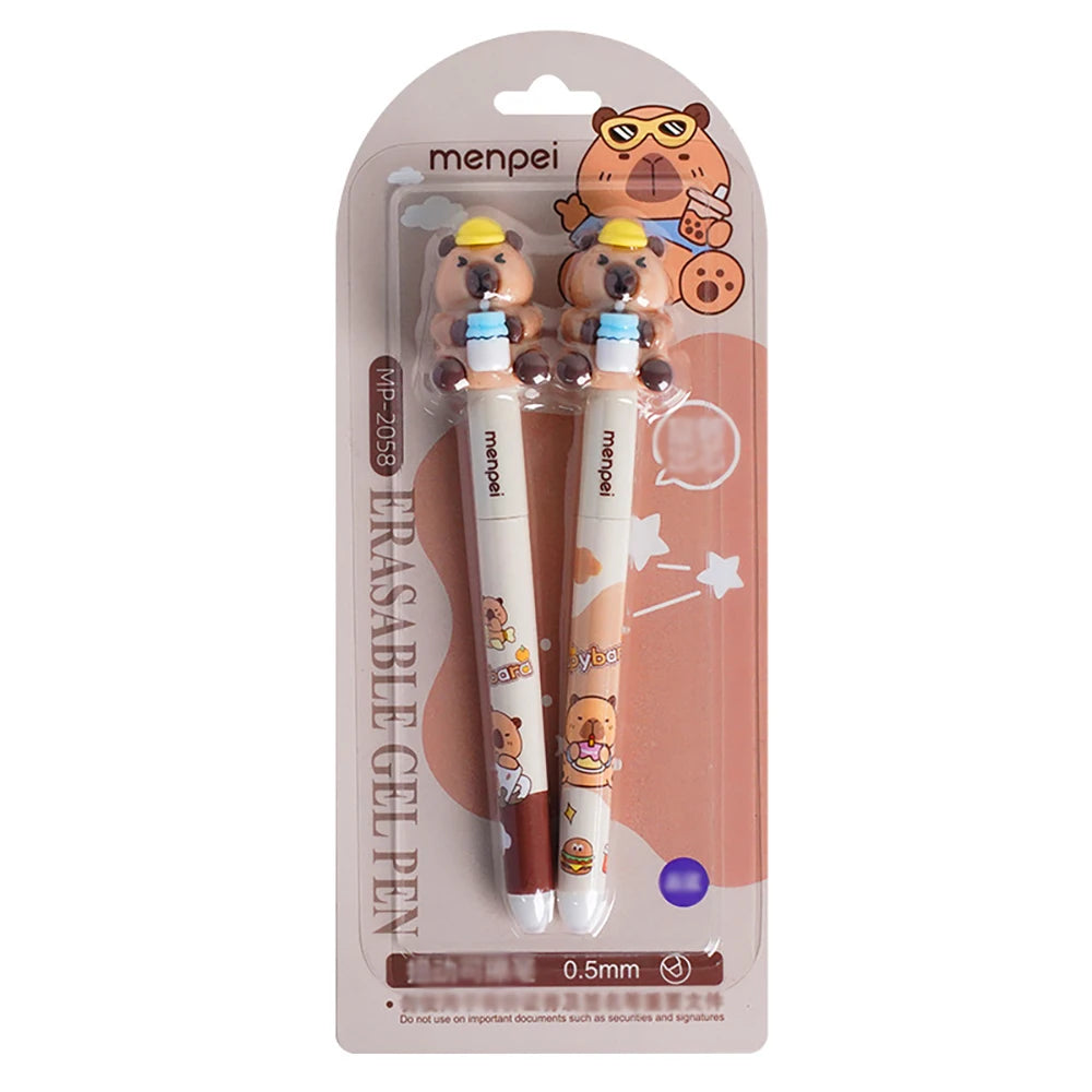 Twisted Erasable Pen Aesthetic Neutral Creative Student Stationery
