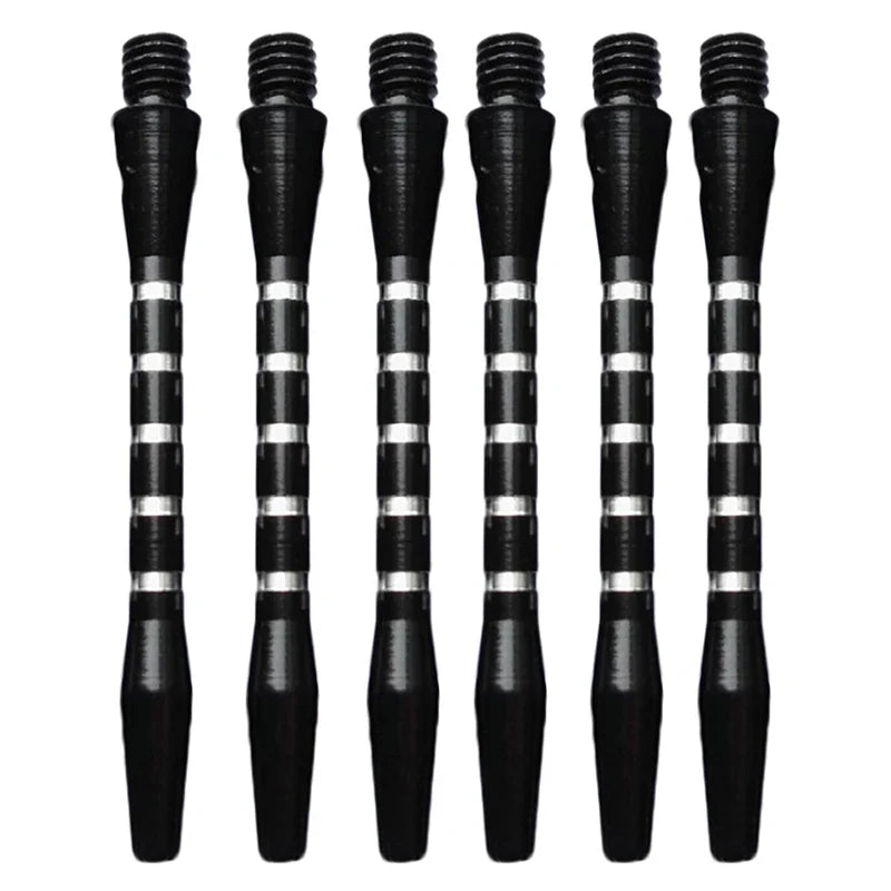 6-Pack 53mm Aluminum Throwing Darts – Short Metal Dart Rods