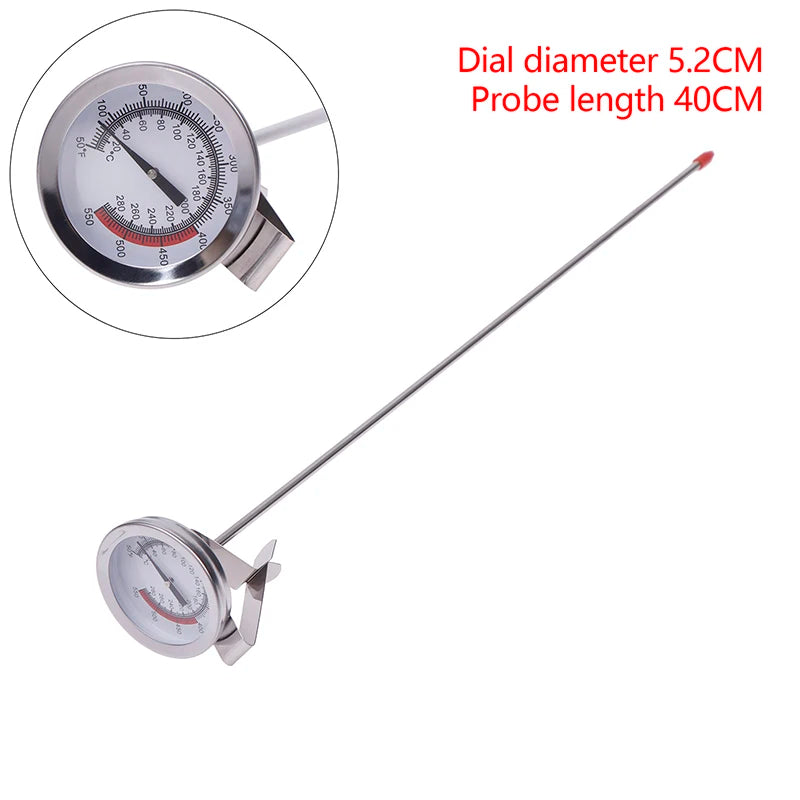 Stainless Steel Probe Thermometer – Meat, Milk & Coffee