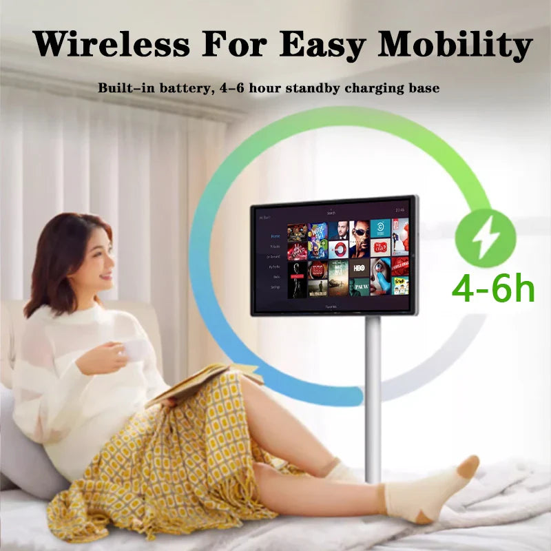 YTYIN 24" Touch Screen Smart TV – 1080p LCD Interactive Display
