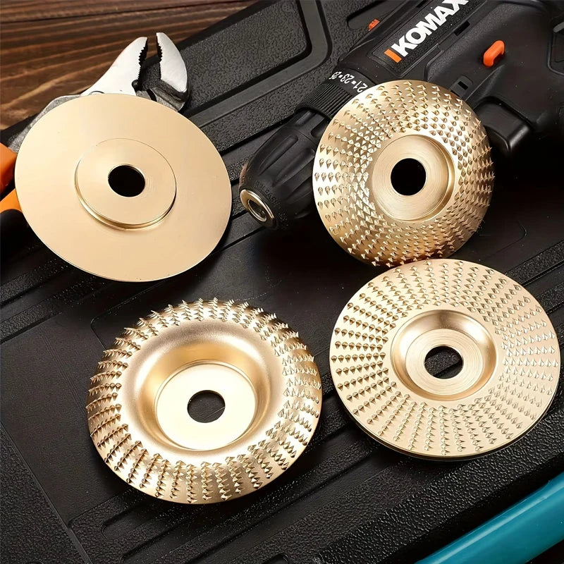 Wood Carving Grinding Wheel Disc Curved Surface Fine Polishing